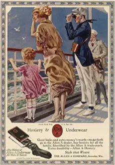 Hosiery Prints: Advert Hosiery & Underwe