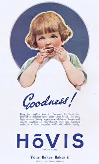 Grocer Gallery: Advert for Hovis bread, 1925