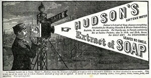 Shining Collection: Advert, Hudson's Extract of Soap