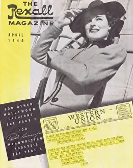Hussey Prints: Advert illustrating a suit designed by Dolly Tree