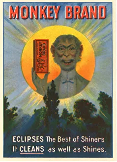 Images Dated 26th April 2018: Advertising Insert - Monkey Brand Polish
