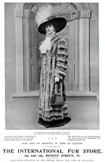 Images Dated 13th September 2018: Advert for International Fur Store 1909
