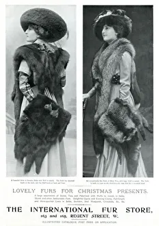Images Dated 13th September 2018: Advert for International Fur Store 1909