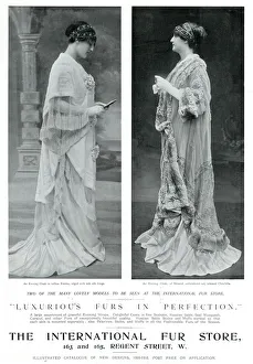 Images Dated 13th September 2018: Advert for International Fur Store 1909