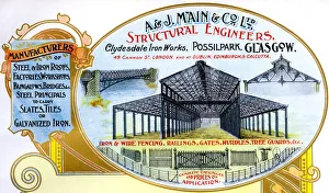 Engineer Collection: Advert, A & J Main, Structural Engineers, Glasgow