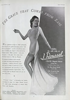 Corset Collection: Advert for J Roussel