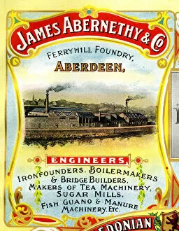 Abernethy Gallery: Advert, James Abernethy & Co, Aberdeen, Scotland