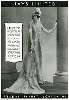 Graceful Gallery: Advert for Jays courts gowns 1933