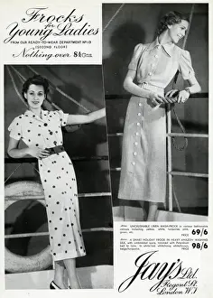 Advert for Jays frocks 1937
