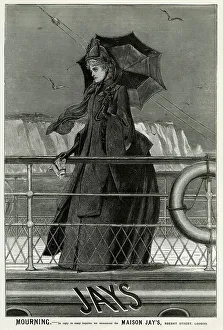 Jays Prints: Advert for Jay's mourning dress 1888