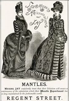 Images Dated 30th August 2017: Advert for Jays womens mantles 1884