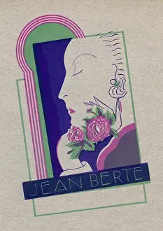 Advertisement for Jean Berte colour printing
