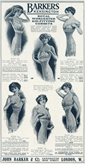 Corsets Gallery: Advert for John Barker womens underwear 1911