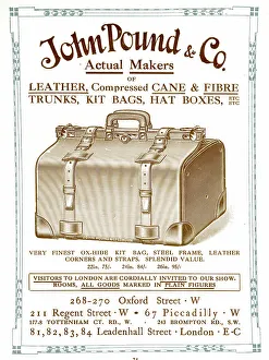 Advert, John Pound & Co, Oxford Street, London