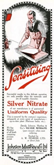 An advertisement for Johnson Matthey & Co. Ltd