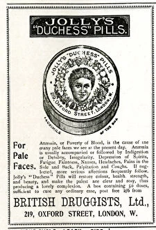 Drugs Gallery: Advert, Jollys Duchess Pills
