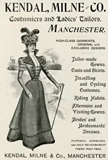 Images Dated 22nd December 2017: Advert for Kendal, Milne and Co. tailor-mades 1897