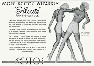 Advert for Kestos lingerie 1935