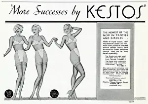 Advert for Kestos lingerie 1936