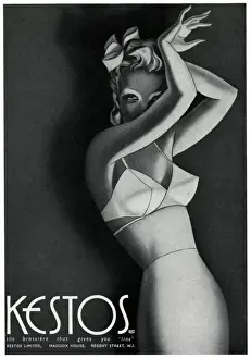 Advert for Kestos lingerie 1940
