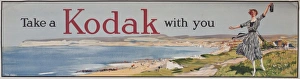 Images Dated 11th May 2016: Advertisement for Kodak cameras