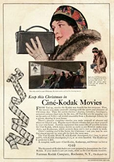 Cine Collection: Advert for Kodak movies