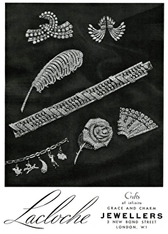 Images Dated 13th October 2017: Advert for Lacloche jewellery 1936