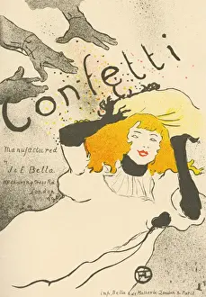 Lautrec Prints: Advert / Lautrec Confetti
