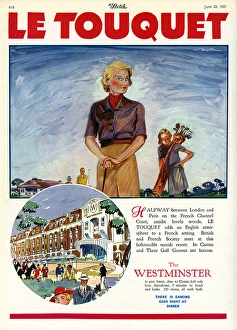 Resorts Collection: Advertisement for Le Touquet
