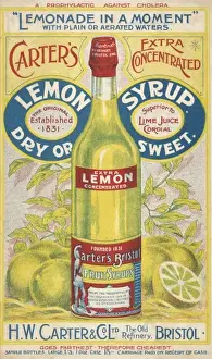 Syrup Prints: Advert / Lemonade / Carter s
