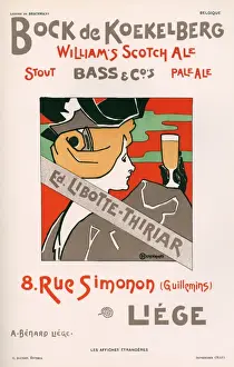 Liege Prints: Advert / Libotte Beer 1896
