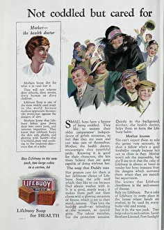 Cared Prints: Advertisement for Lifebuoy Soap