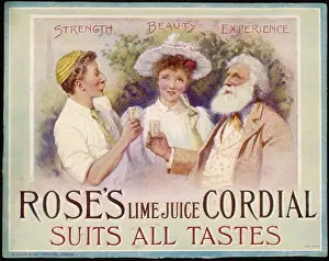 Juice Prints: Advert / Lime Juice Roses