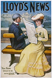 Bench Collection: Advert / Lloyds News 1906