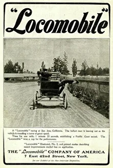 Advert for The Locomobile Company of America