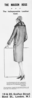 Advert for the London couture house of Maison Ross, 1927