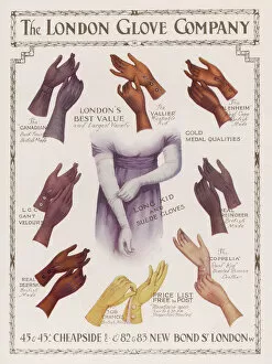 Leather Collection: Advertisement for the London Glove Company