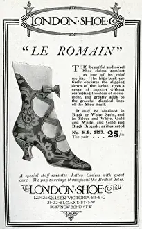 Heel Prints: Advert for London Shoe 1913
