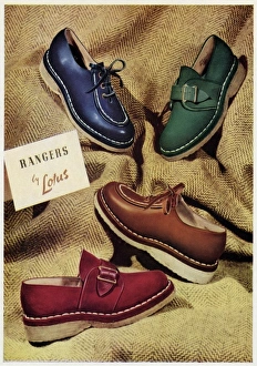 Images Dated 29th June 2012: Advert for Lotus sensible womens shoes 1948