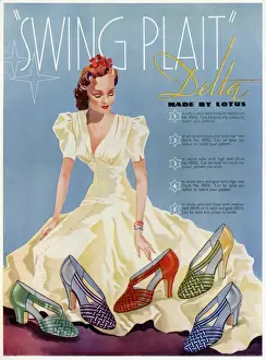 Advert for Lotus shoes 1938