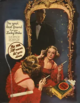 Lucky Prints: Advert / Lucky Strike Cigs