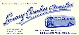 Advert, Luxury Coaches (Stow) Ltd