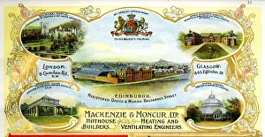 Mackenzie Prints: Advert, Mackenzie & Moncur Ltd, Engineers, Edinburgh