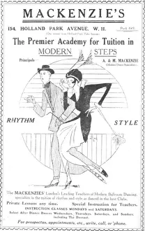 Premier Prints: Advert for Mackenzie s, Premier Academy for Dance Tuition