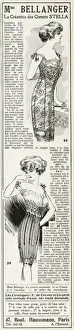 Advert for Madame Bellanger corsetmarker 1911