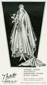 Advert for Madame Thea - wedding gowns 1929