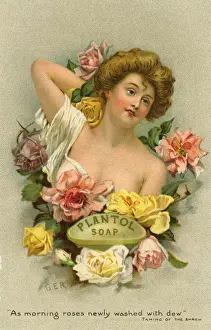 Advertising magazine insert, Plantol Soap