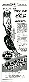 Magnet Prints: Advert for Magnet Electric cleaner 1929