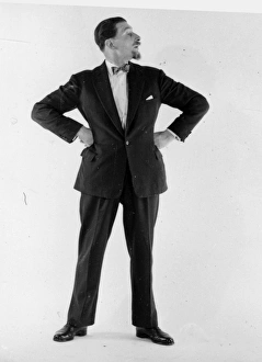 The Colin Sherborne Collection: Advertisement -- male model posing