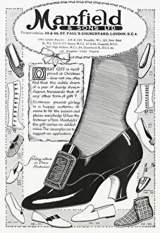 Practical Collection: Advert for Manfield shoes 1920